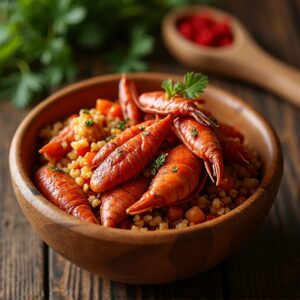 Dry Crayfish & Small Fish